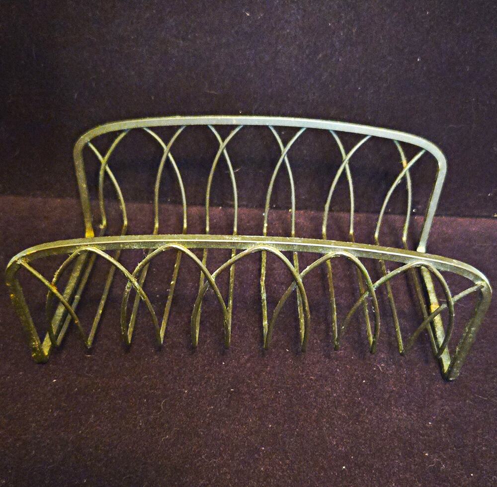 Metal Wire Toast Rack Mail Letter Holder Organizer